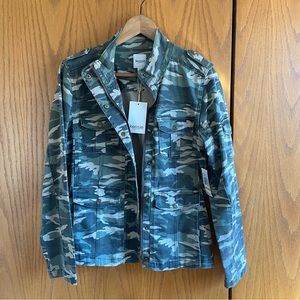 Kensie Desert Camo Print Jacket - Size M